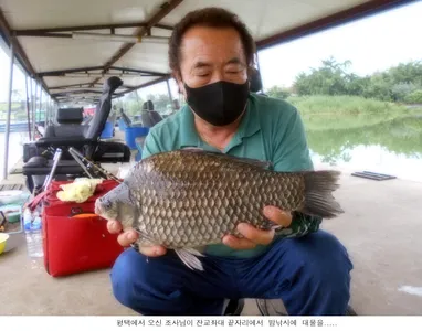 낮에는 참으시고 밤낚시 위주로....