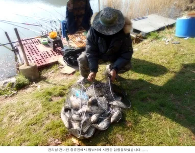 4월 첮주말은 굿조황입니다....