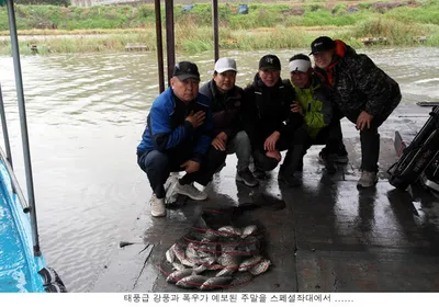 5월 첮연휴 신봉지조황은.....