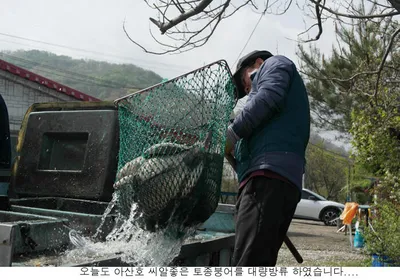 신봉지 방류도하고 조황도 올리고....