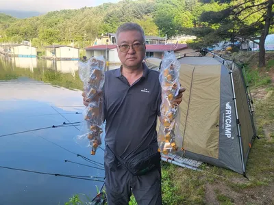 한자리 4짜 9마리 기록!!