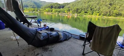 여름휴가 피서 양평 힐링 수곡낚시터 7월끝주 수,목 조과도 고른조황입니다