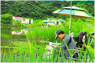 {{회암}}  8개의 찌가 예술적으로 하나되는 순간...