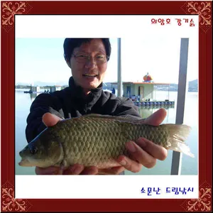 의암호강기슭소문난월척입니다.