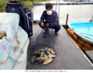 시원한 입질이 오늘도 이어집니다....