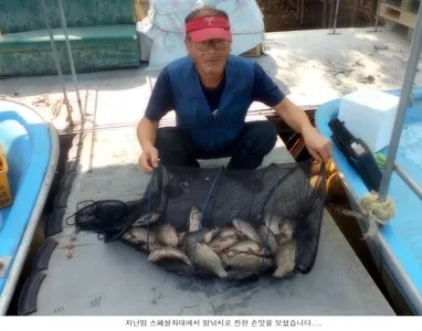 알다가도 모를 조황을 보이고 있습니다...