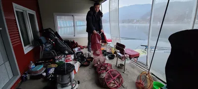 겨울물낚시 힐링 수곡낚시터 주중반 조황 괜찬은 편이었네요 내일 붕어 방류합니다