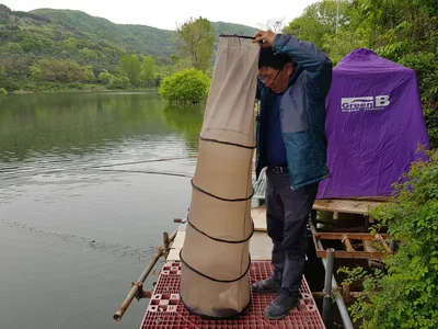 아름다운계곡속에자리잡은장계지에서