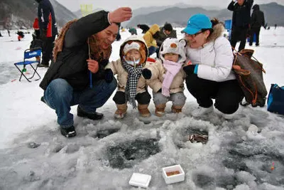 [각평지] 빙어 낚시 개장 ( 첫 개장기념 행사)