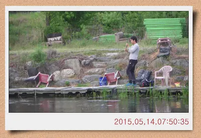 충남 아산 월선낚시터 5월 16일자 스케치