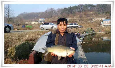 충남 아산 월선낚시터 3월 23일자 조황정보