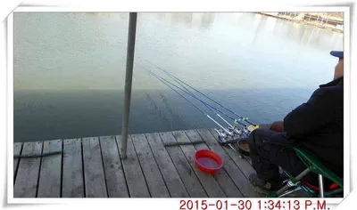 충남 아산 월선낚시터 1월 31일날 스케치