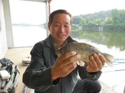 "가교리지" 상류포인트에서 중하류권 수심2m권으로..