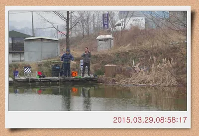 충남 아산 월선낚시터 3월 29일자 스케치