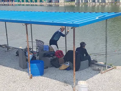 만수위의  거청낚시터  붕어조황  5월  18일