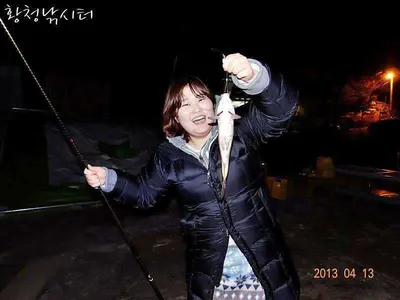 [황청낚시터]초보낚시인에게 진한손맛을주는곳~!