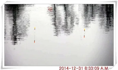 충남 아산 월선낚시터 12월 31일날 스케치