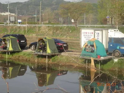 입석 낚시터4월27일 조황안내(토종댐붕어)