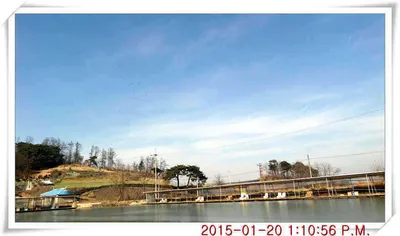 충남 아산 월선낚시터 1월 21일날 스케치