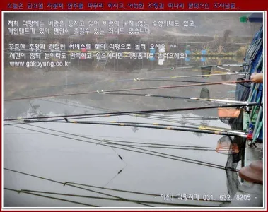 [이천 각평지] 11. 17 (목) 조황 정보