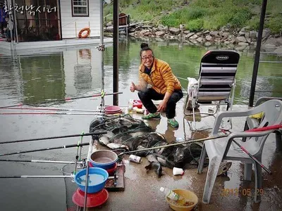 [황청낚시터]수상좌대 추천낚시터