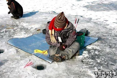 빙어낚시 삼매경~!