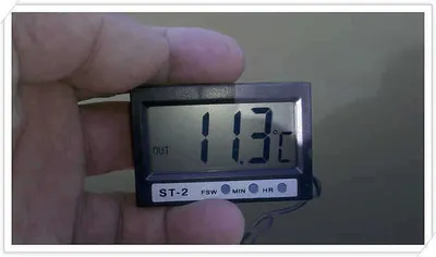 오늘부터 수온 측정 합니다.