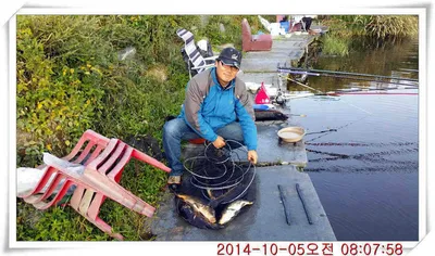 충남 아산 월선낚시터 10월 5일자 조황정보
