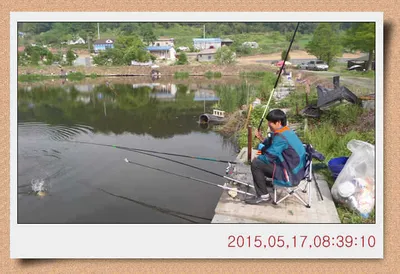 충남 아산 월선낚시터 5월 17일자 스케치