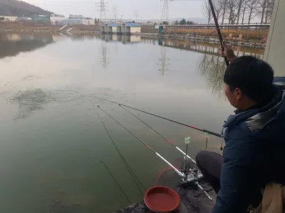 11  월  16   일  경기도 안성 거청낚시터 붕어조황