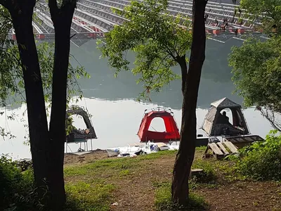 안성죽산장계지조항전경입니다