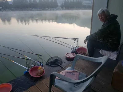 경기도 안성 거청낚시터 붕어조황  9 얼  22