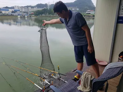 경기도 안성 거청낚시터 붕어조황  9 얼  12