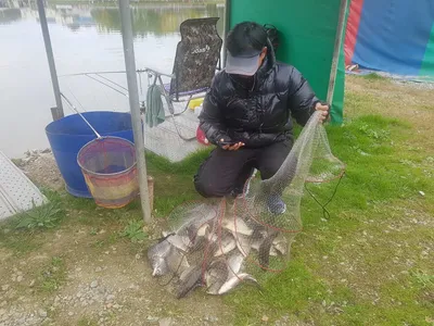 10  월  15일  경기도 안성 거청낚시터 붕어조황