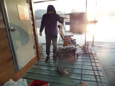 시월끝자락 오목낚시터 조황모습!!!