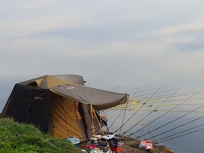 안성죽산장계지조항전경입니다