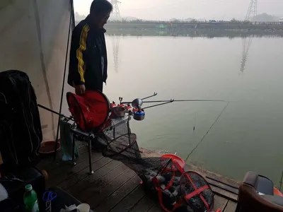 10  월  29  일  경기도 안성 거청낚시터 붕어조황