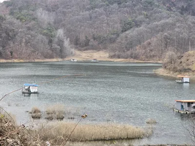 청풍 실리곡낚시터입니다.