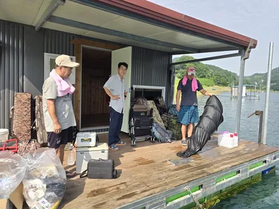 목벌 여름나기와 대물소식