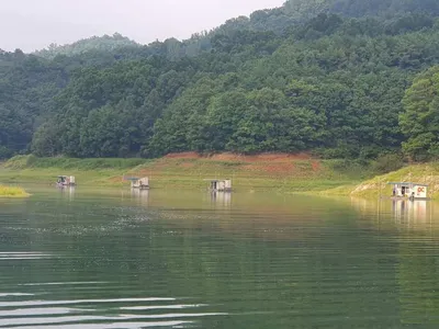 실리곡낚시터 입니다.