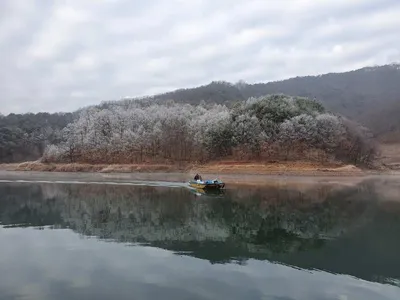 실리곡낚시터 41cm.37cm입니다.