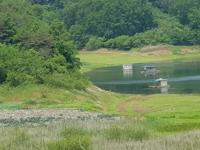 실리곡낚시터 4짜 두수외 허리급 6수 조황입니다.