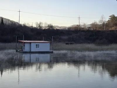청풍 실리곡낚시터입니다.