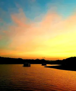 가을비오는 청풍호반