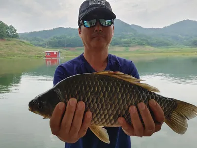 돌감낚시터 4짜 두 수 및 조황입니다.