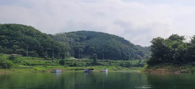 청풍 실리곡낚시터  허리급입니다.