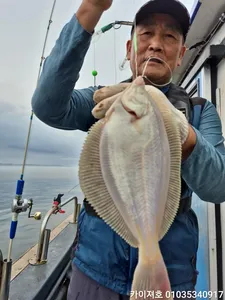 8일)도다리참가자미 타작~!!