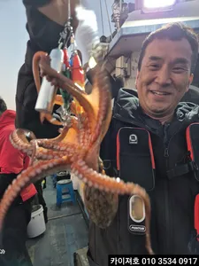 4일 야간 돌문어 조황 입니다