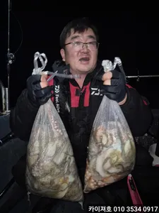 15일 야간 돌문어 조황!