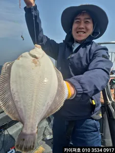 16일 도다리.참가자미 조황!